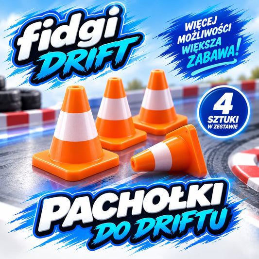 Dodatkowe pachołki do driftu - 4 sztuki